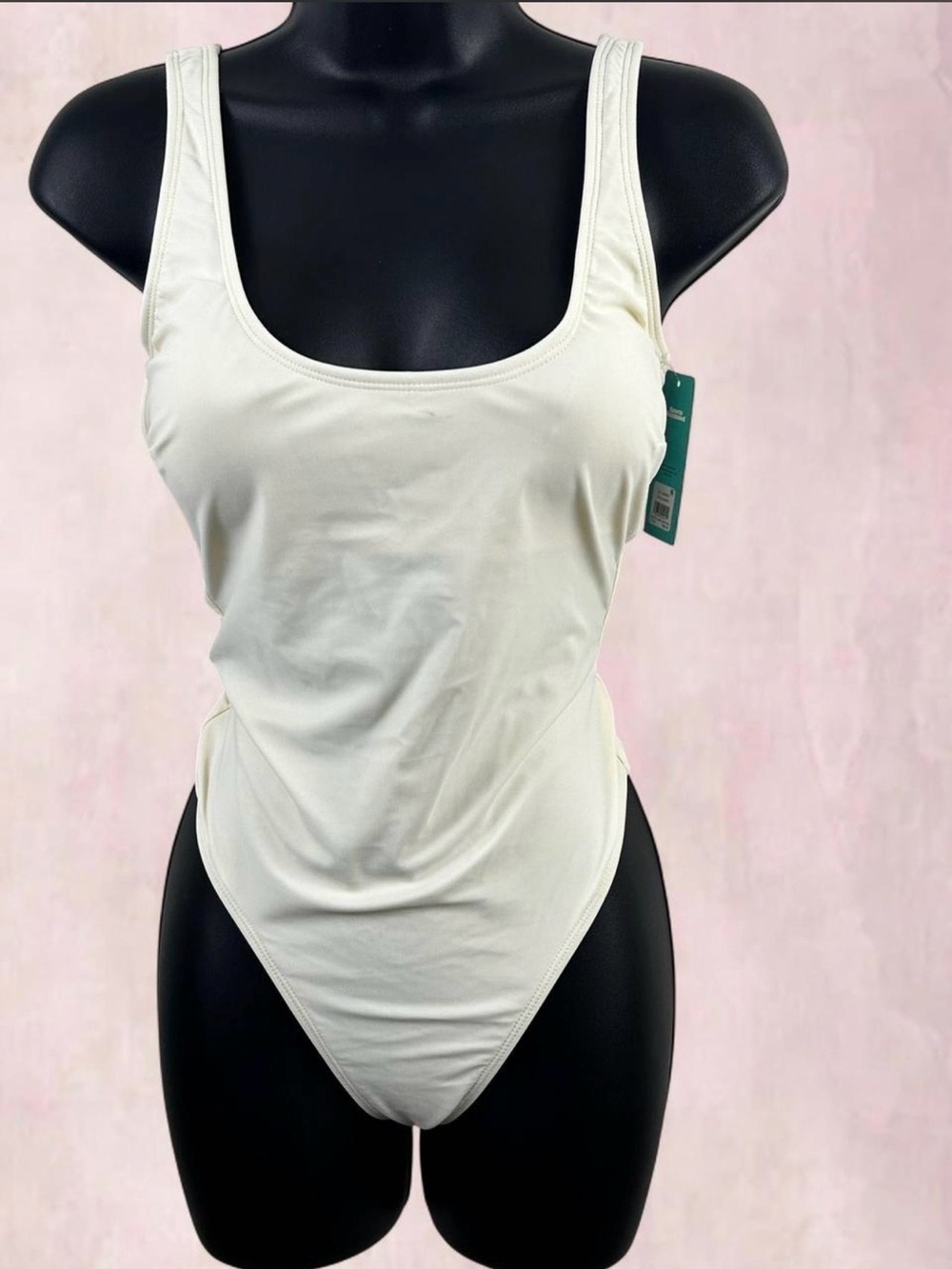 NWT Sports Illustrated Swim Cream One-Piece Swimsuit